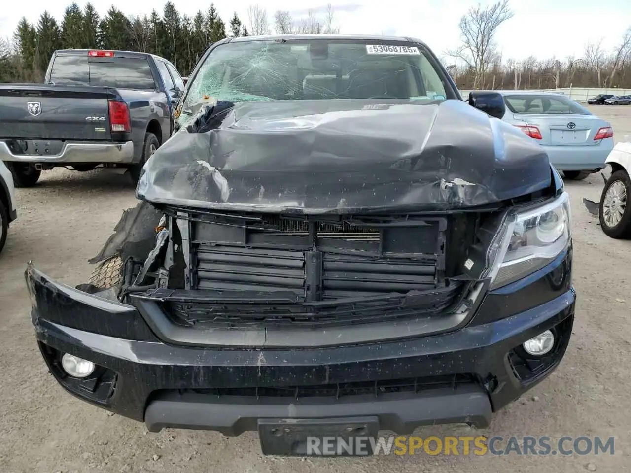5 Photograph of a damaged car 1GCGTDEN2K1247020 CHEVROLET COLORADO 2019