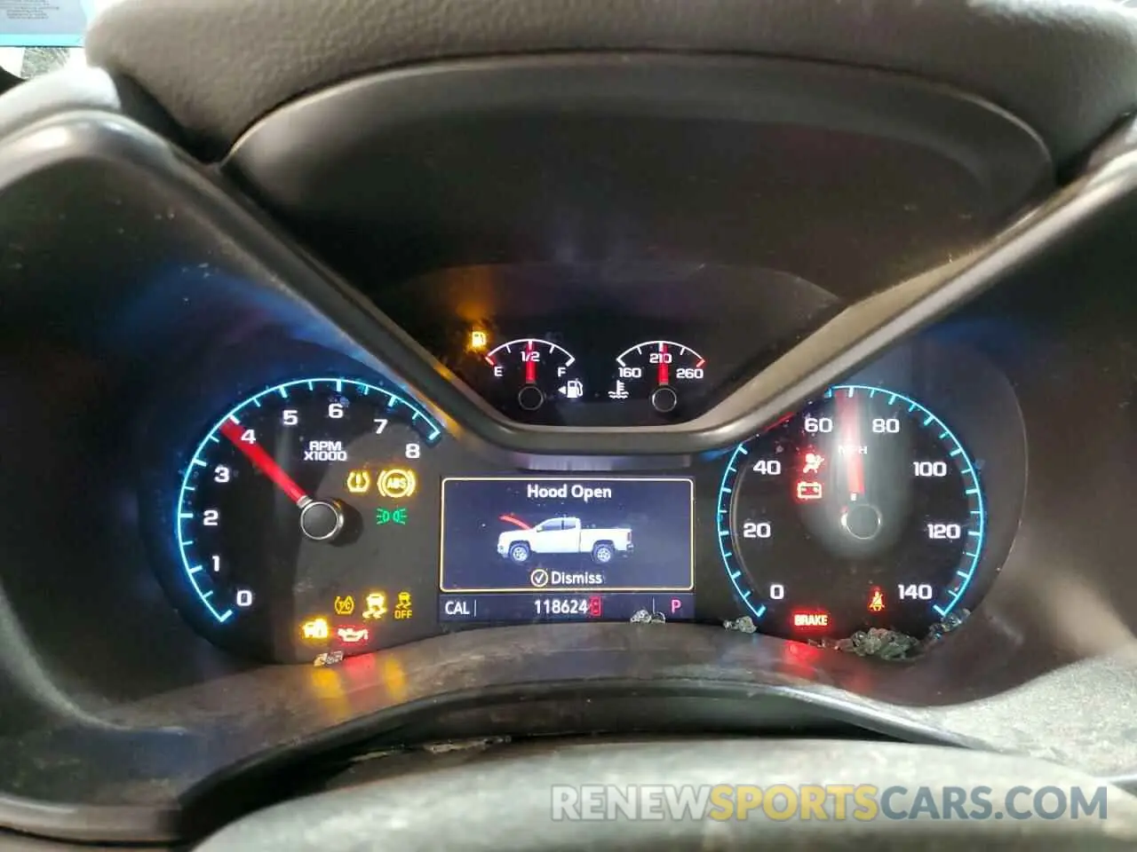 9 Photograph of a damaged car 1GCGTDEN2K1247020 CHEVROLET COLORADO 2019