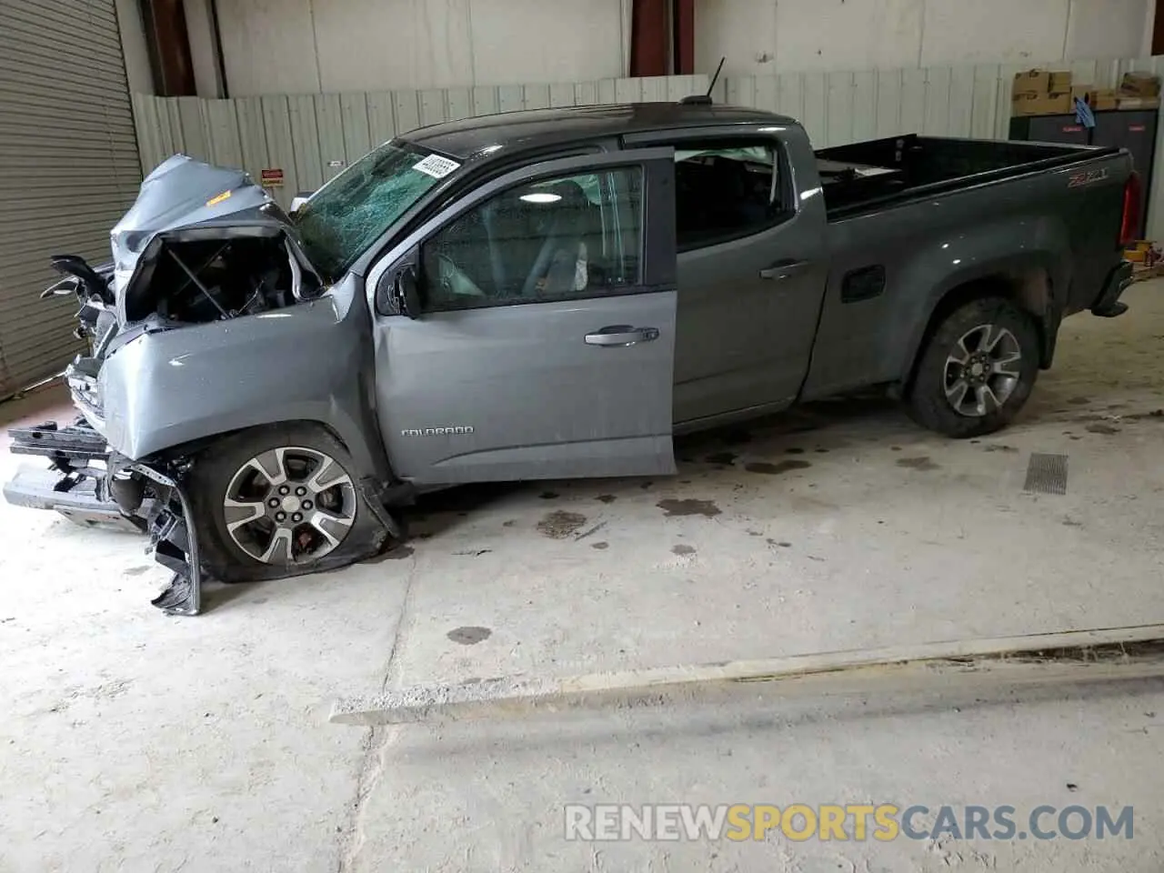 1 Photograph of a damaged car 1GCGTDEN3K1240190 CHEVROLET COLORADO 2019