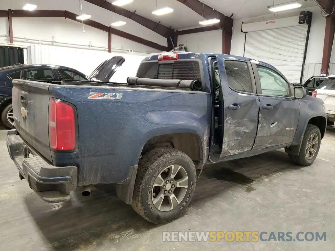 3 Photograph of a damaged car 1GCGTDEN3K1307712 CHEVROLET COLORADO 2019