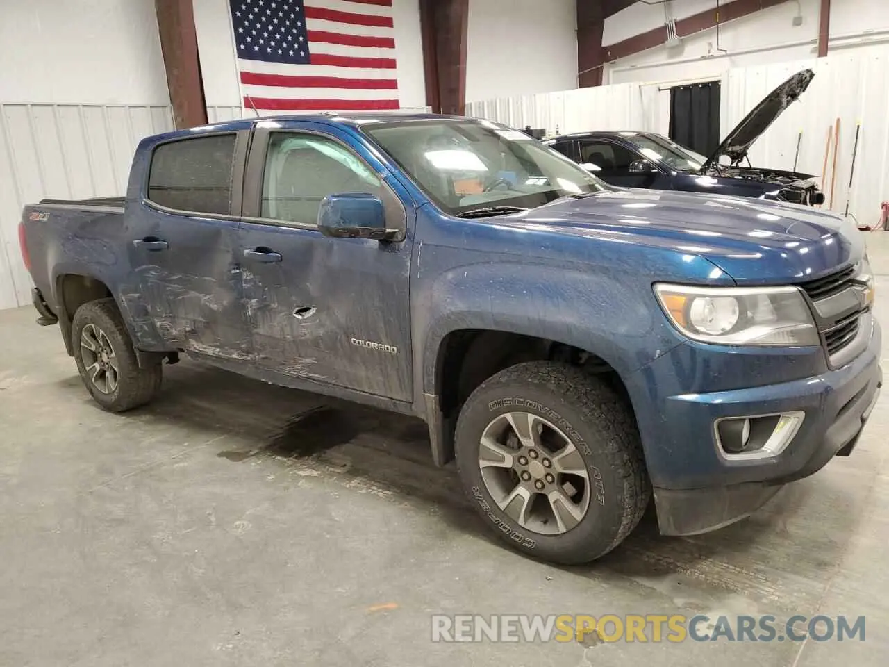 4 Photograph of a damaged car 1GCGTDEN3K1307712 CHEVROLET COLORADO 2019