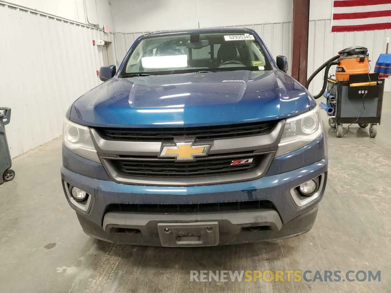 5 Photograph of a damaged car 1GCGTDEN3K1307712 CHEVROLET COLORADO 2019
