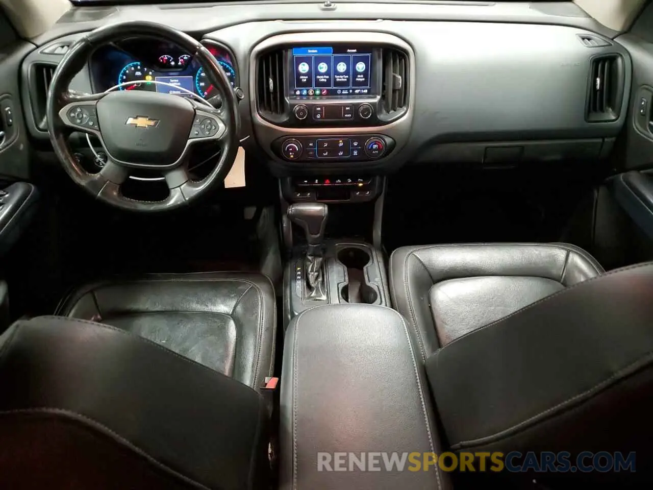 8 Photograph of a damaged car 1GCGTDEN3K1307712 CHEVROLET COLORADO 2019