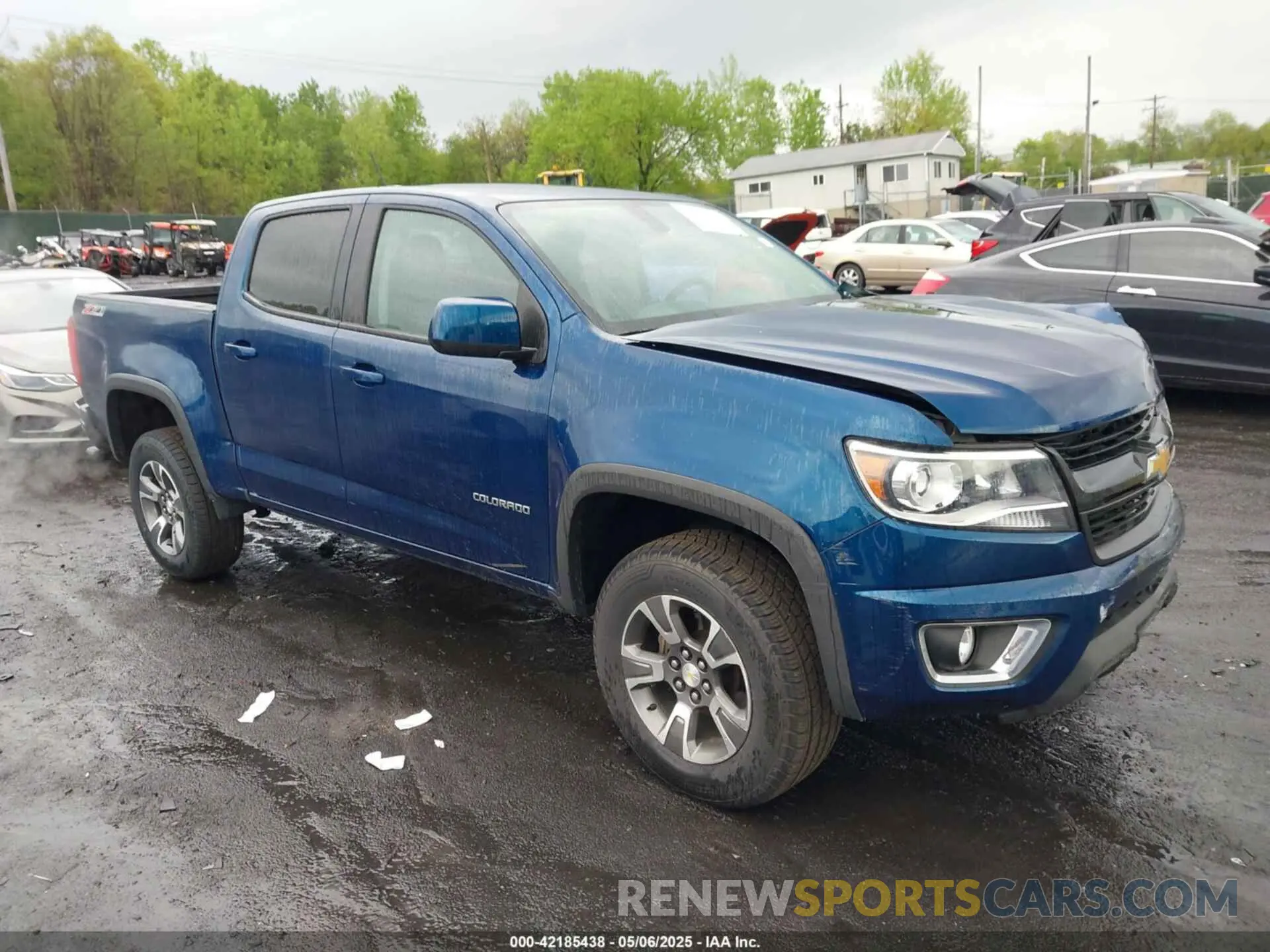 1 Photograph of a damaged car 1GCGTDEN3K1356425 CHEVROLET COLORADO 2019