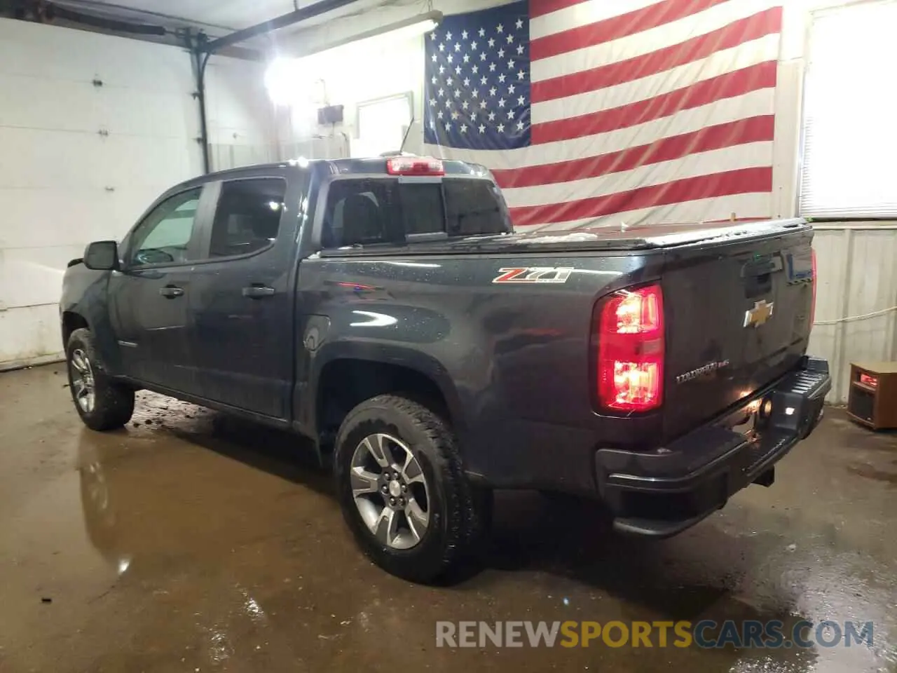2 Photograph of a damaged car 1GCGTDEN5K1168263 CHEVROLET COLORADO 2019