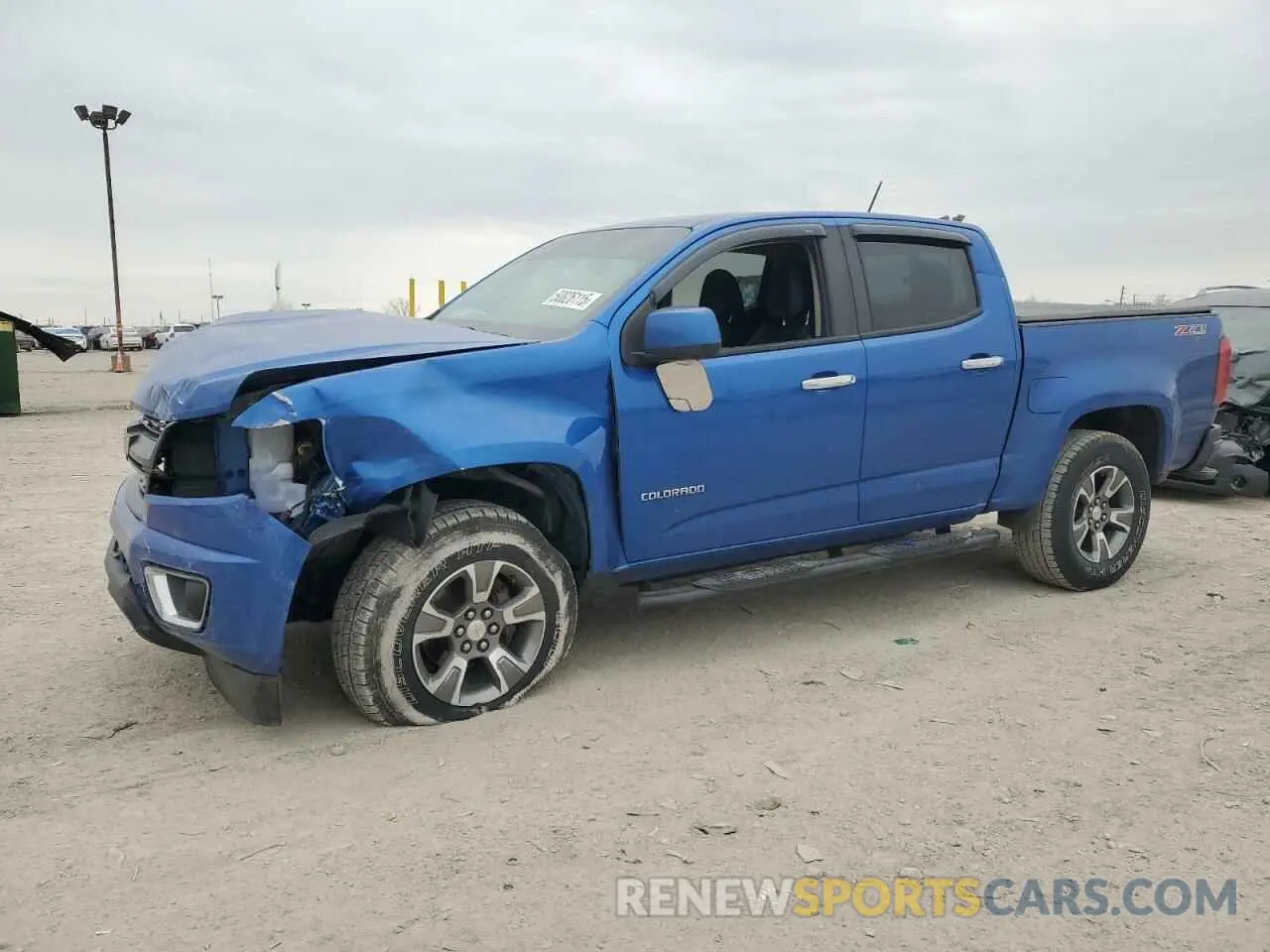 1 Photograph of a damaged car 1GCGTDEN5K1227487 CHEVROLET COLORADO 2019