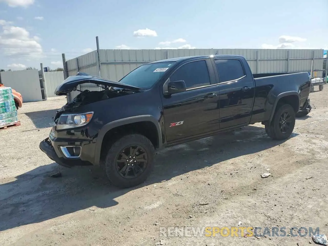 1 Photograph of a damaged car 1GCGTDEN6K1200508 CHEVROLET COLORADO 2019