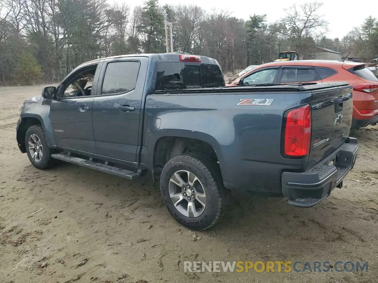 2 Photograph of a damaged car 1GCGTDEN7K1278621 CHEVROLET COLORADO 2019