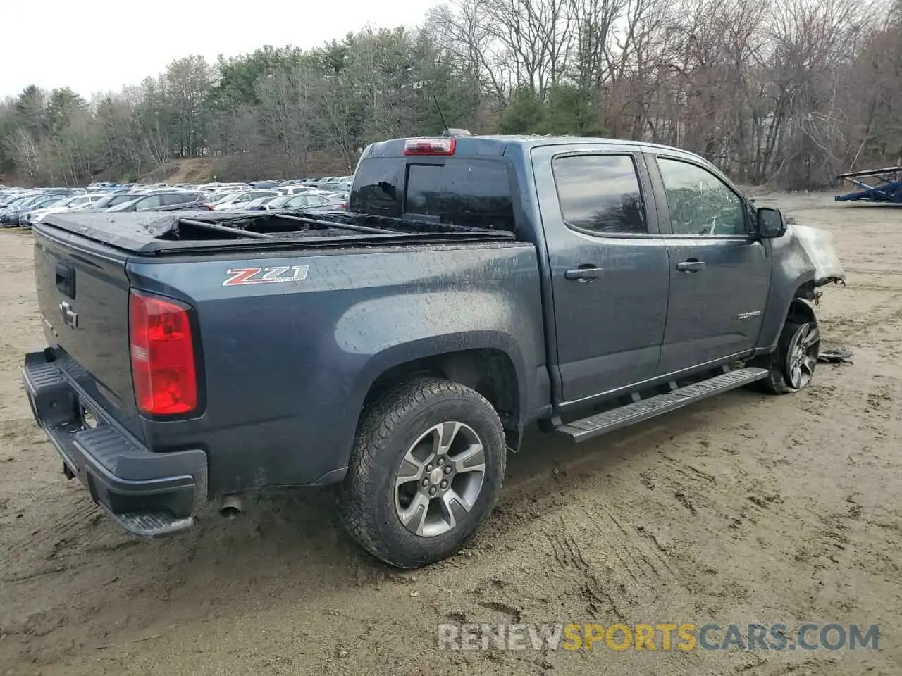 3 Photograph of a damaged car 1GCGTDEN7K1278621 CHEVROLET COLORADO 2019