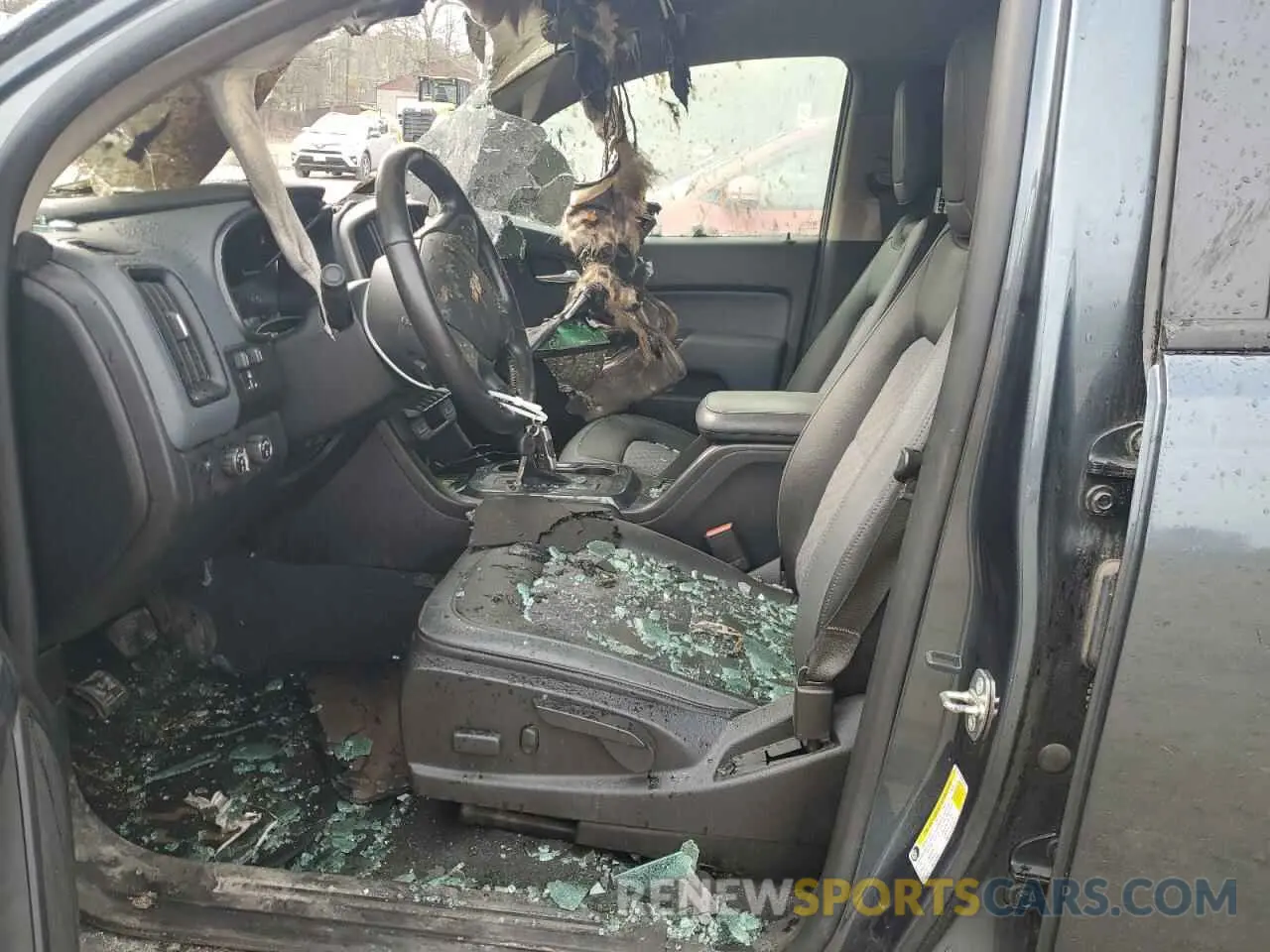 7 Photograph of a damaged car 1GCGTDEN7K1278621 CHEVROLET COLORADO 2019