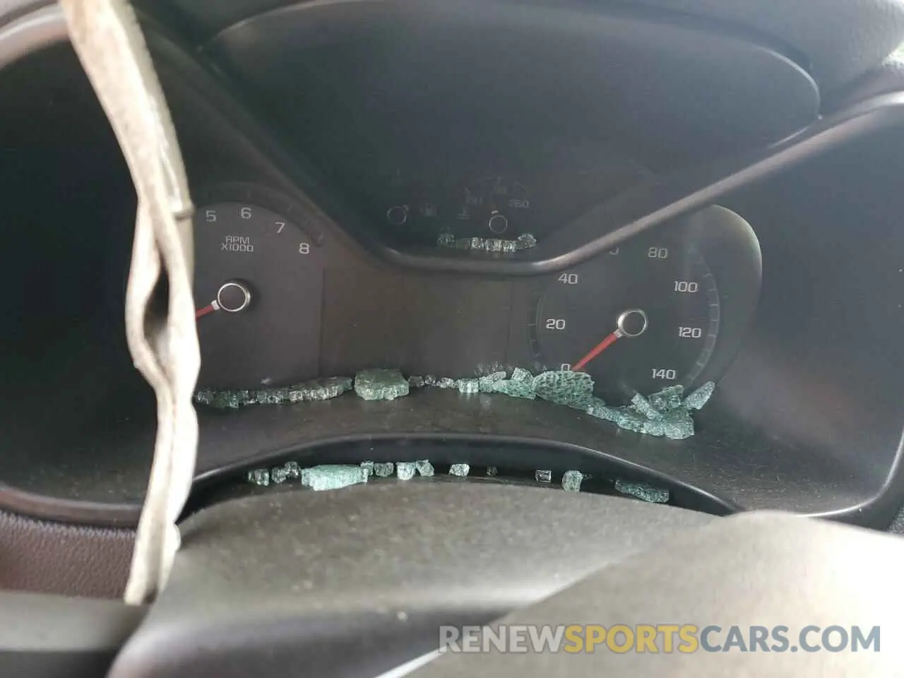 9 Photograph of a damaged car 1GCGTDEN7K1278621 CHEVROLET COLORADO 2019