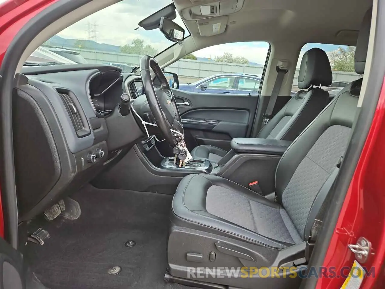 7 Photograph of a damaged car 1GCGTDEN7K1315926 CHEVROLET COLORADO 2019