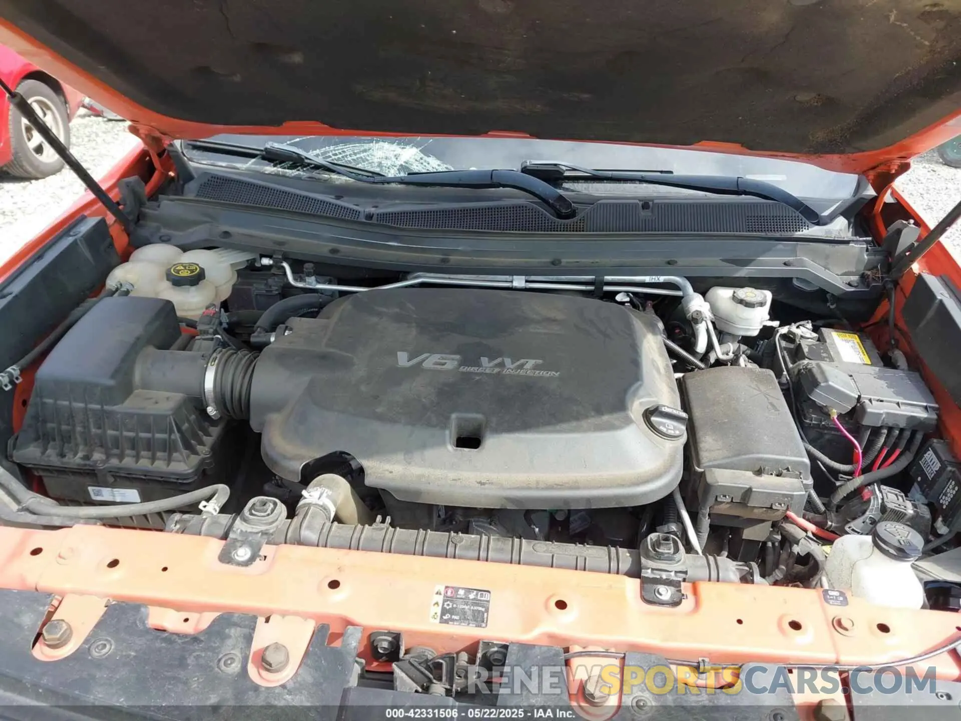 10 Photograph of a damaged car 1GCGTDEN8K1180018 CHEVROLET COLORADO 2019
