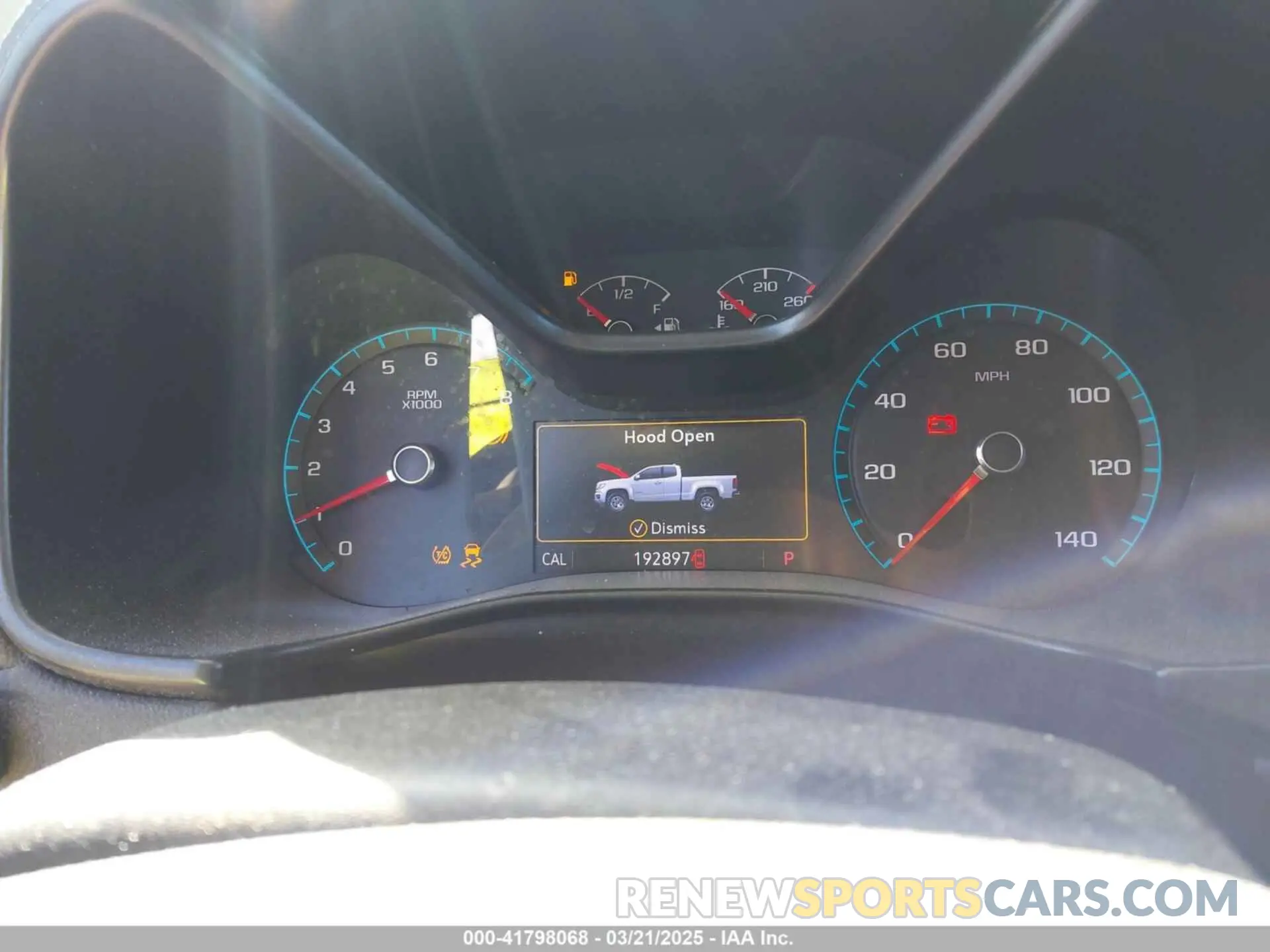 7 Photograph of a damaged car 1GCGTDEN8K1237155 CHEVROLET COLORADO 2019