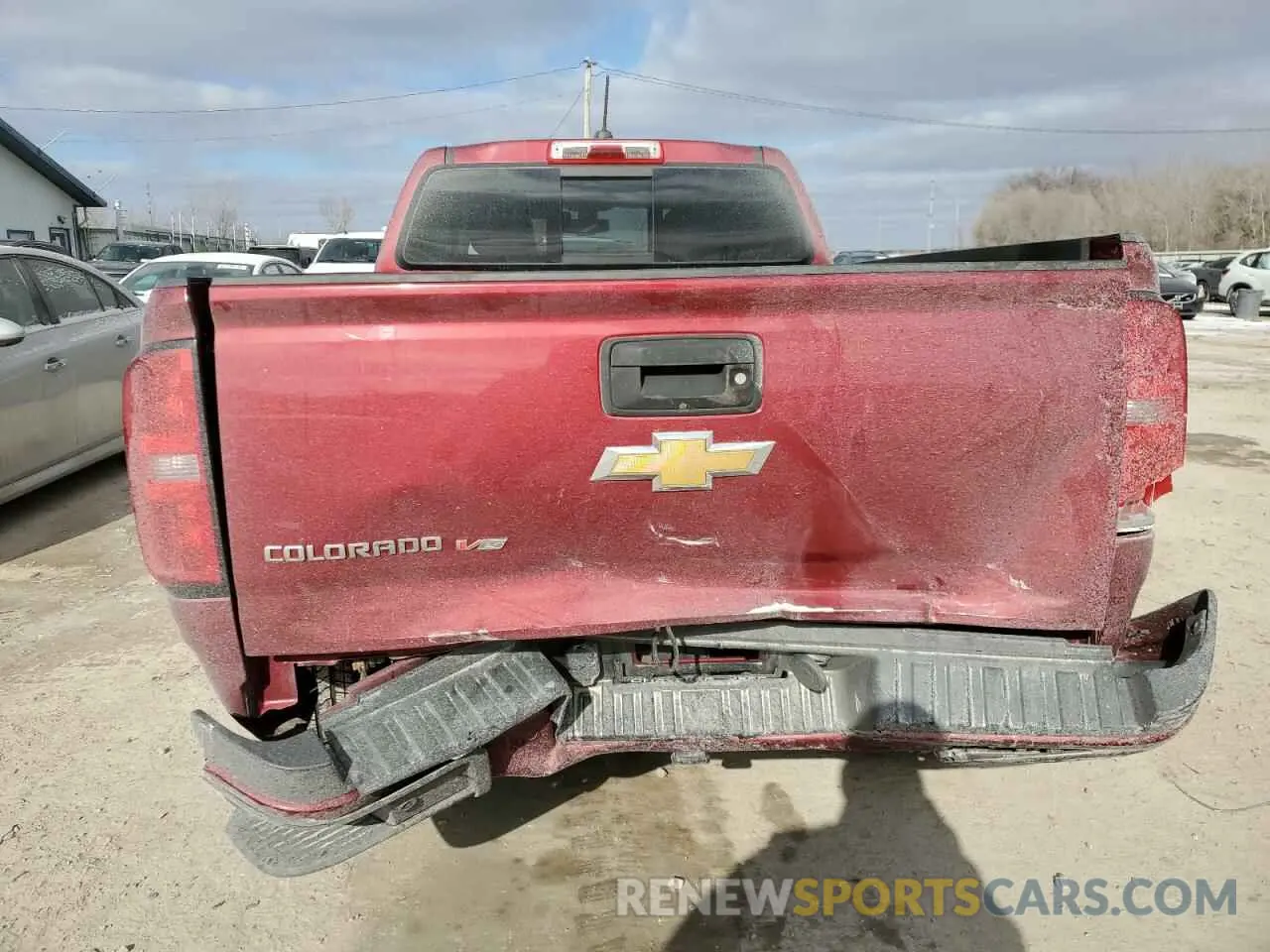 6 Photograph of a damaged car 1GCGTDEN9K1122922 CHEVROLET COLORADO 2019