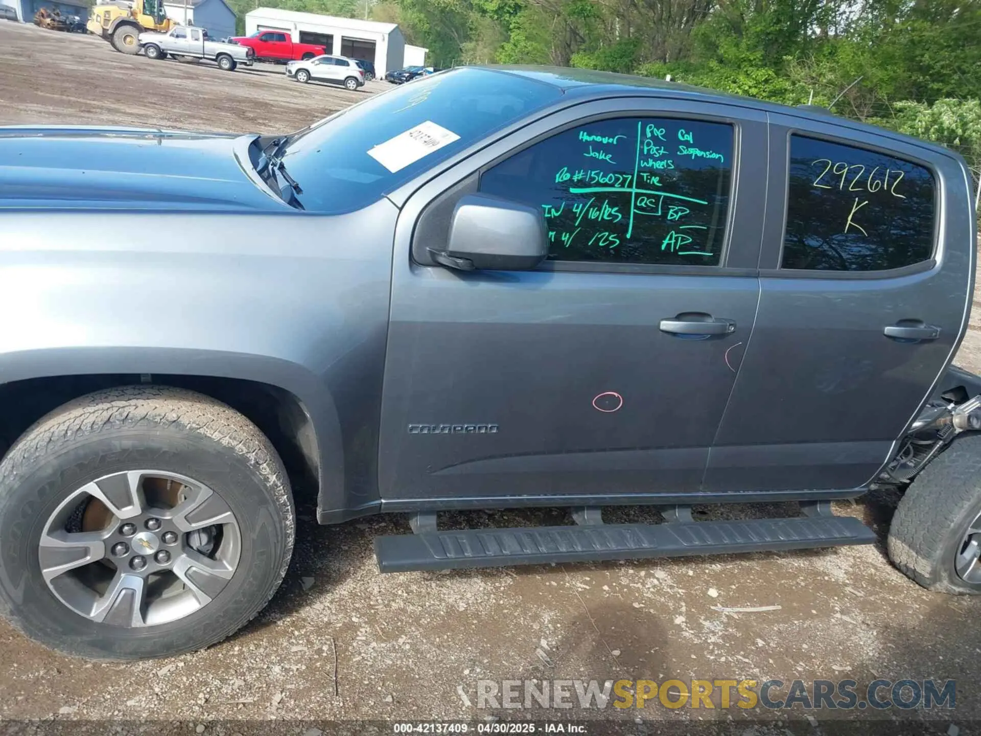14 Photograph of a damaged car 1GCGTDENXK1292612 CHEVROLET COLORADO 2019