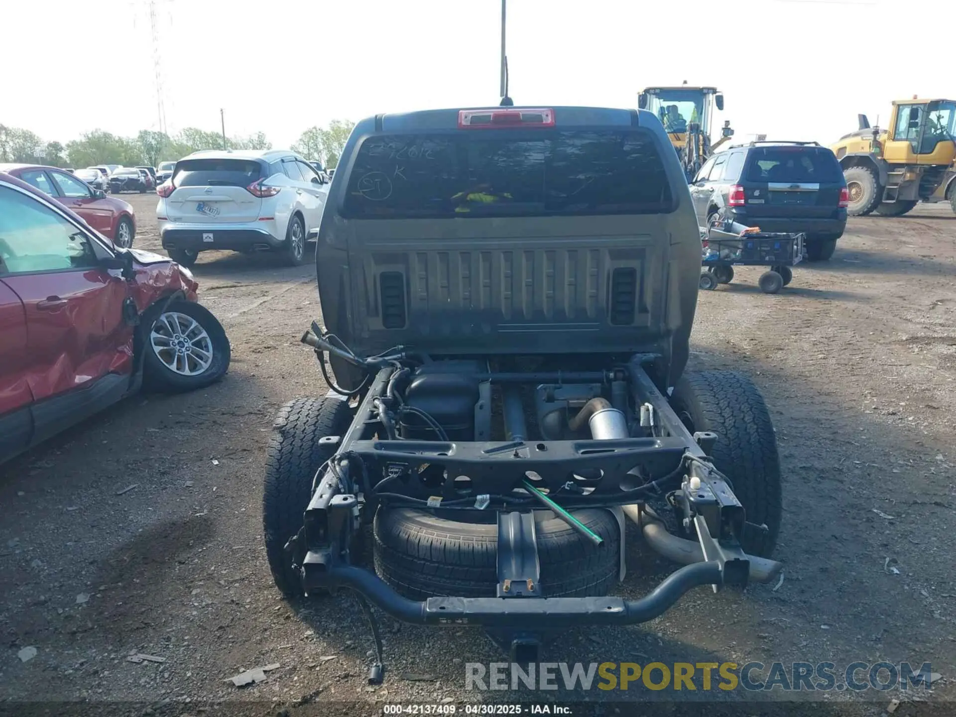 16 Photograph of a damaged car 1GCGTDENXK1292612 CHEVROLET COLORADO 2019