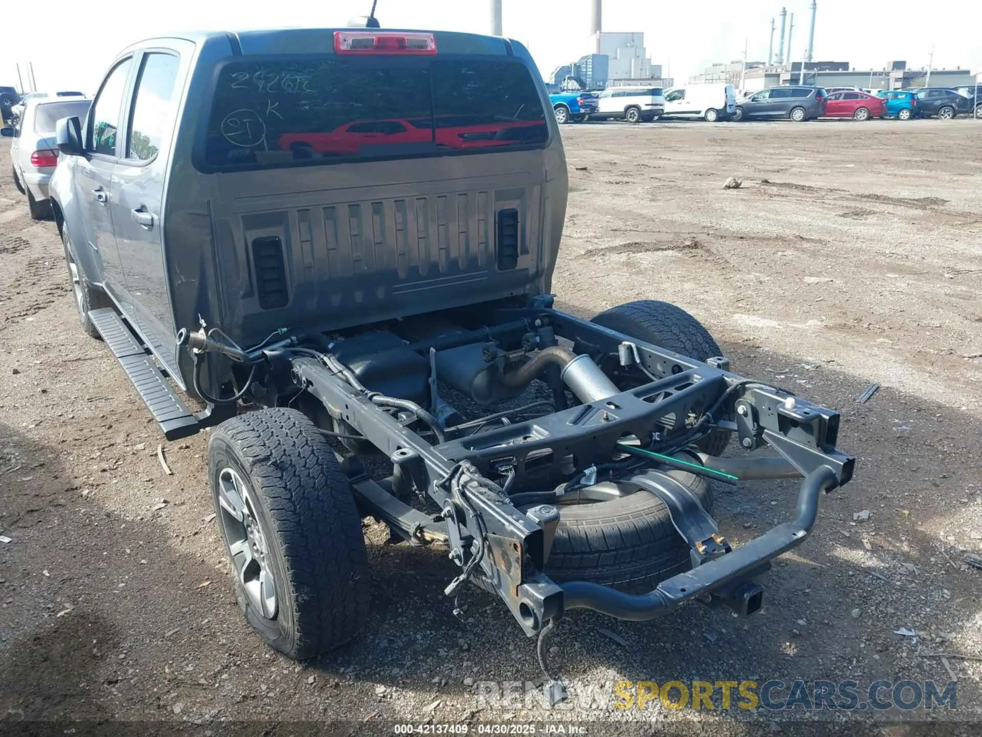 6 Photograph of a damaged car 1GCGTDENXK1292612 CHEVROLET COLORADO 2019