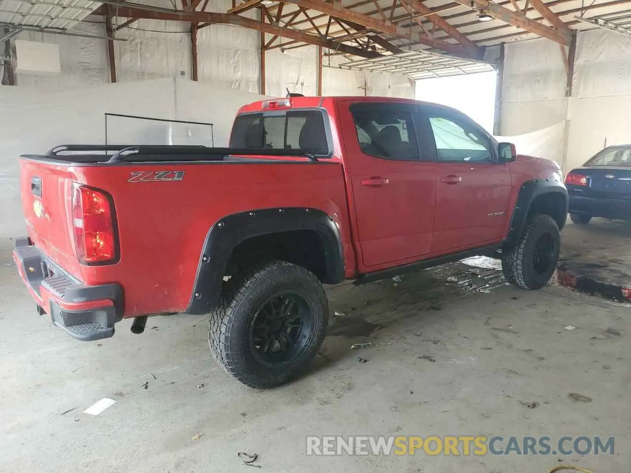 3 Photograph of a damaged car 1GCGTDENXK1336415 CHEVROLET COLORADO 2019