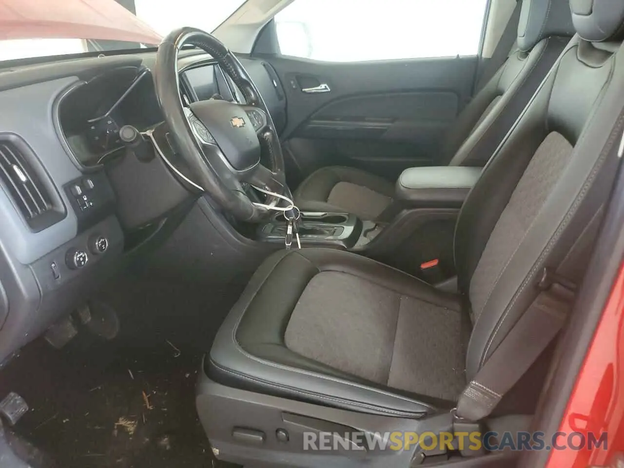 7 Photograph of a damaged car 1GCGTDENXK1336415 CHEVROLET COLORADO 2019