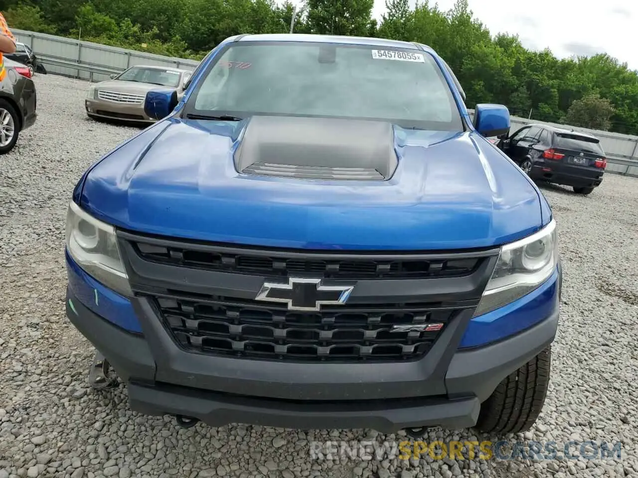 5 Photograph of a damaged car 1GCGTEEN1K1150283 CHEVROLET COLORADO 2019