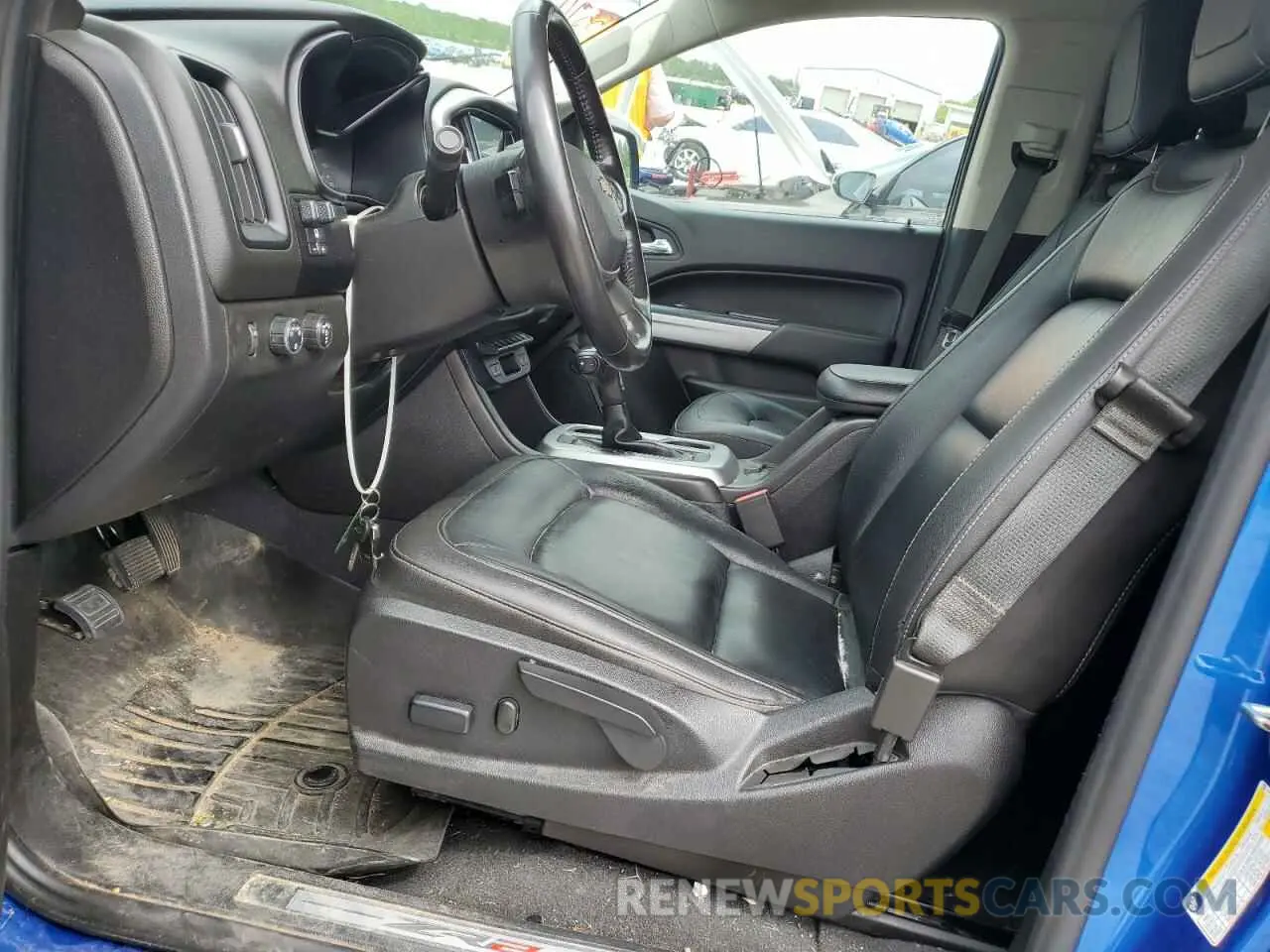 7 Photograph of a damaged car 1GCGTEEN1K1150283 CHEVROLET COLORADO 2019