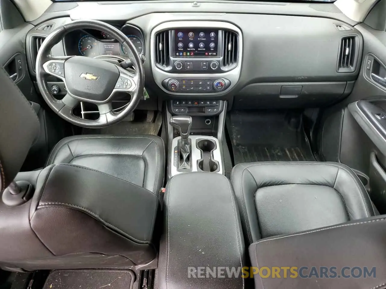 8 Photograph of a damaged car 1GCGTEEN1K1150283 CHEVROLET COLORADO 2019