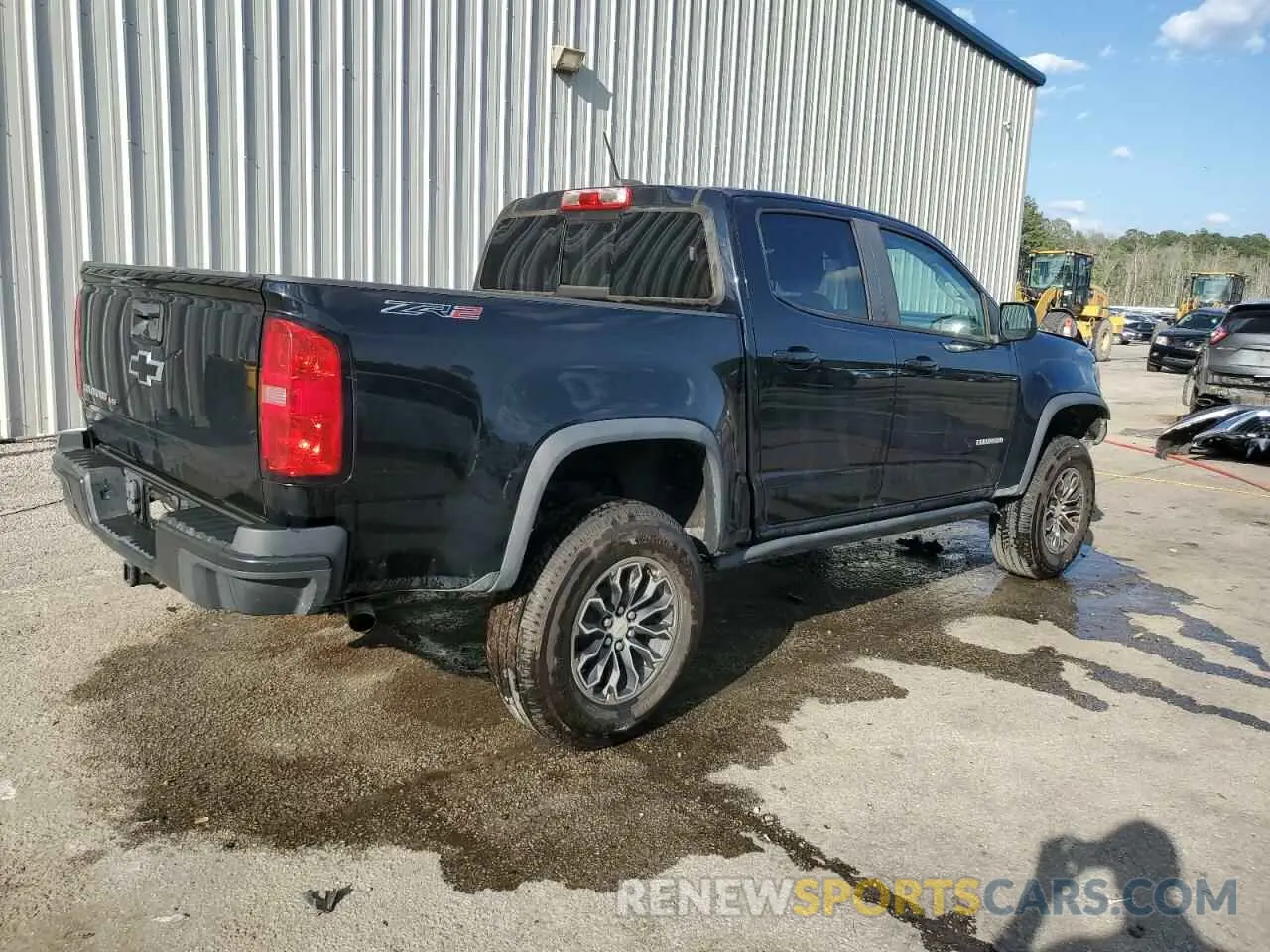 3 Photograph of a damaged car 1GCGTEEN1K1168301 CHEVROLET COLORADO 2019