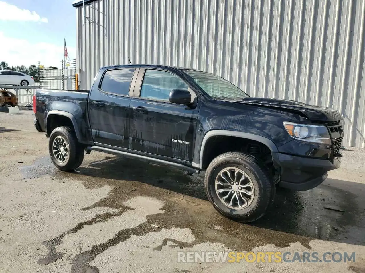 4 Photograph of a damaged car 1GCGTEEN1K1168301 CHEVROLET COLORADO 2019