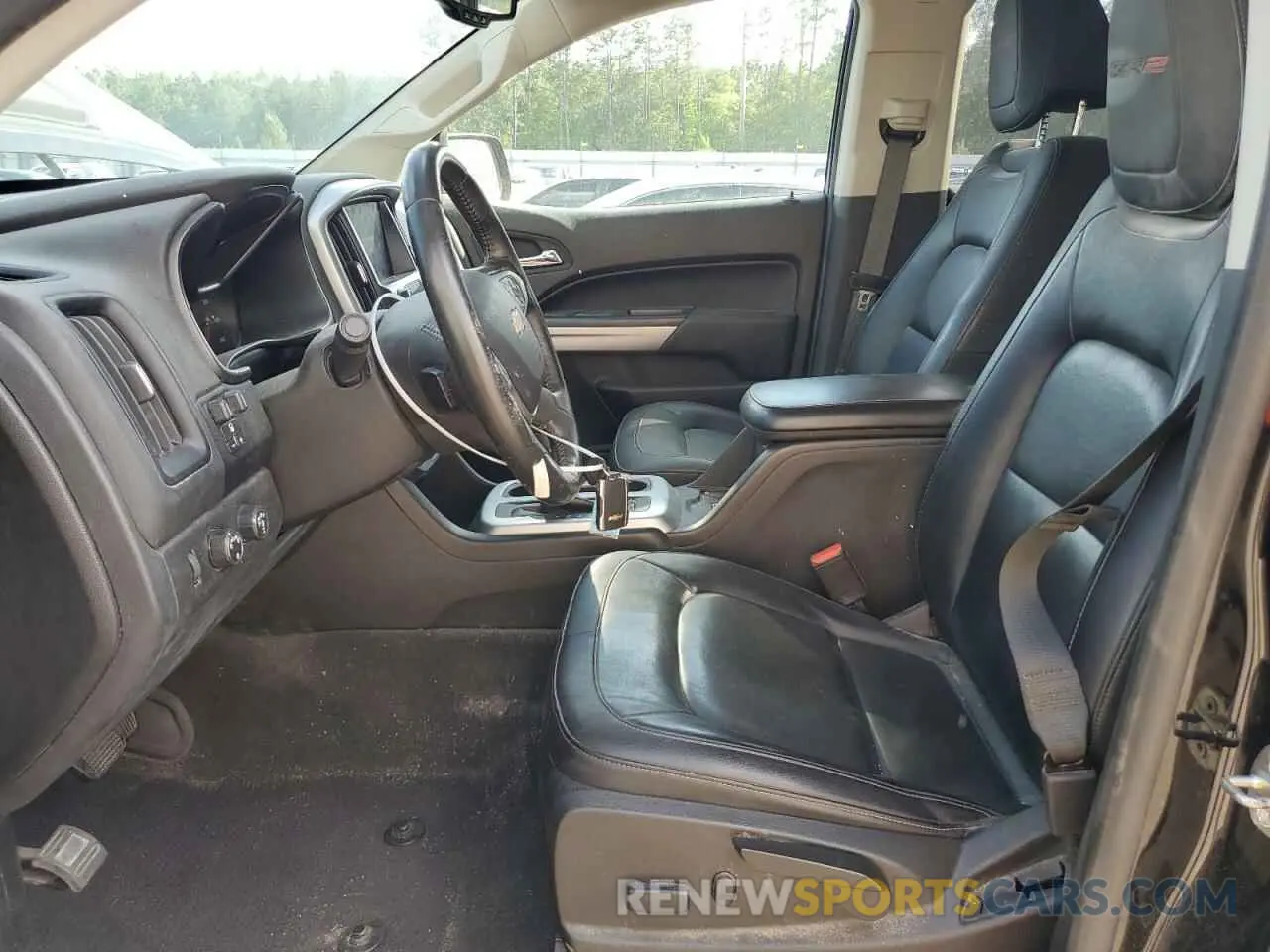 7 Photograph of a damaged car 1GCGTEEN1K1168301 CHEVROLET COLORADO 2019