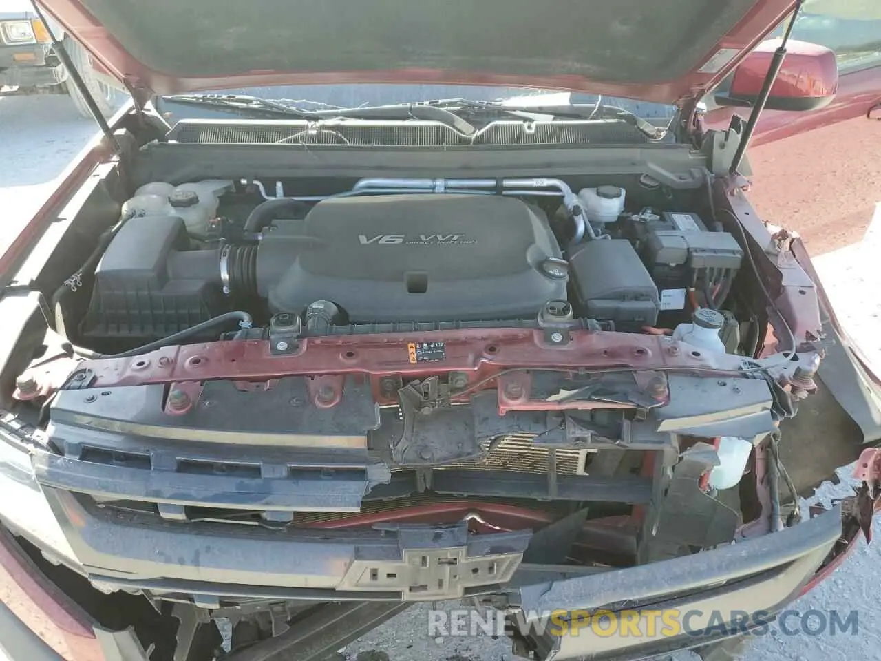 12 Photograph of a damaged car 1GCGTEEN2K1351058 CHEVROLET COLORADO 2019