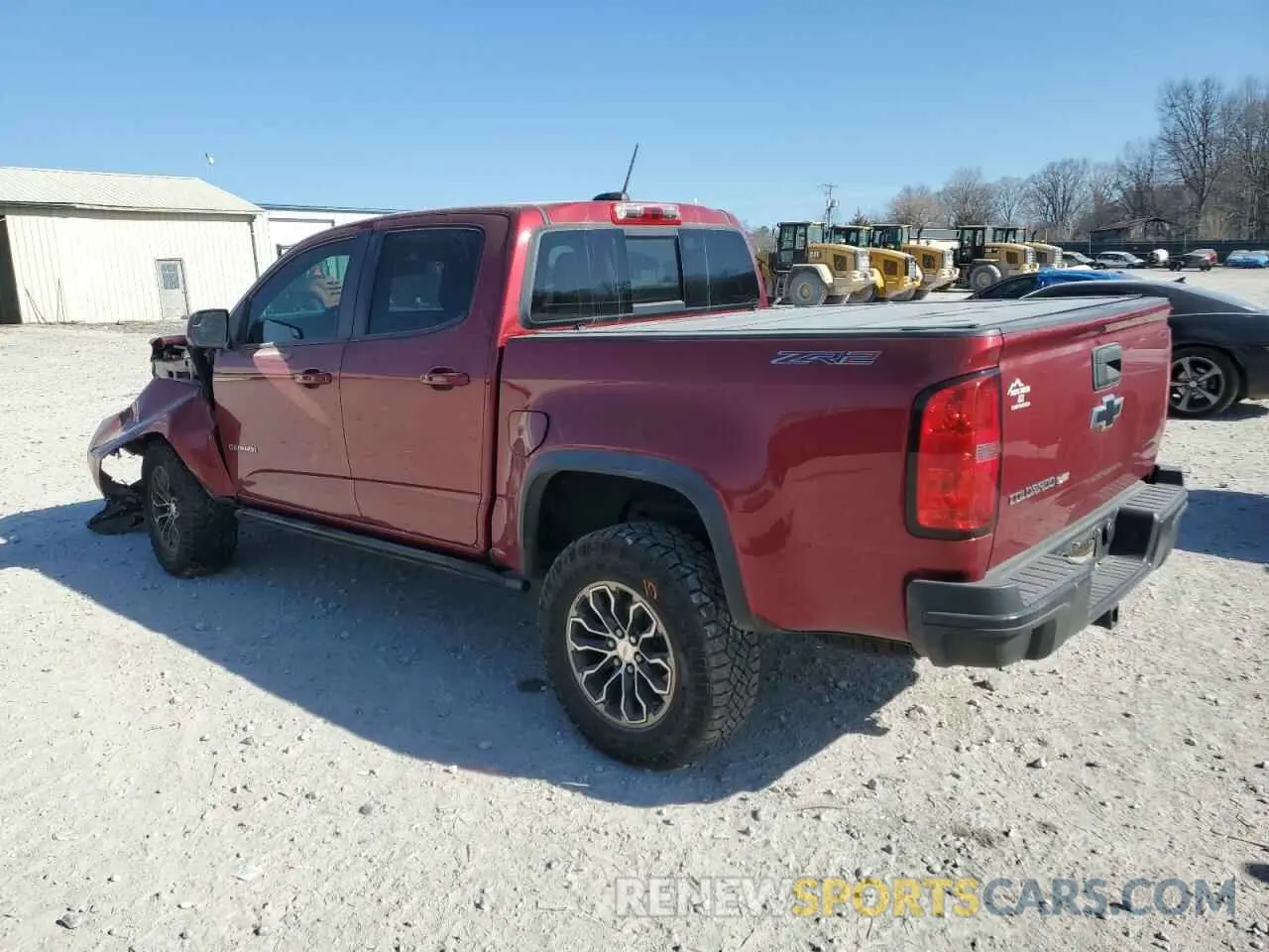 2 Photograph of a damaged car 1GCGTEEN2K1351058 CHEVROLET COLORADO 2019