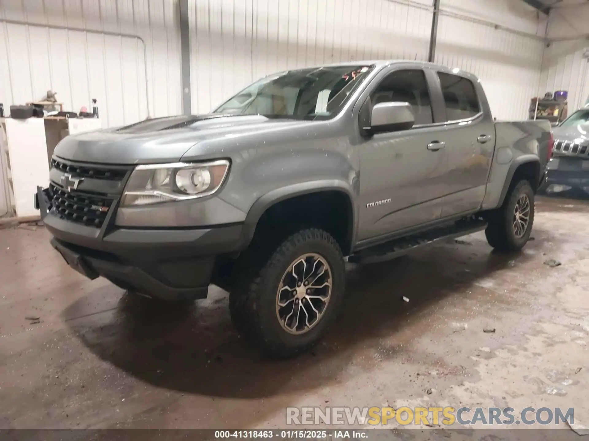 2 Photograph of a damaged car 1GCGTEEN5K1226099 CHEVROLET COLORADO 2019