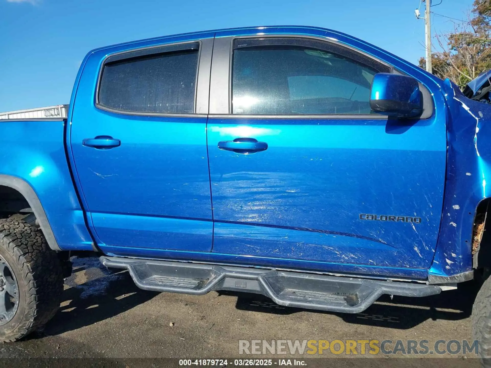 13 Photograph of a damaged car 1GCGTEEN5K1279370 CHEVROLET COLORADO 2019