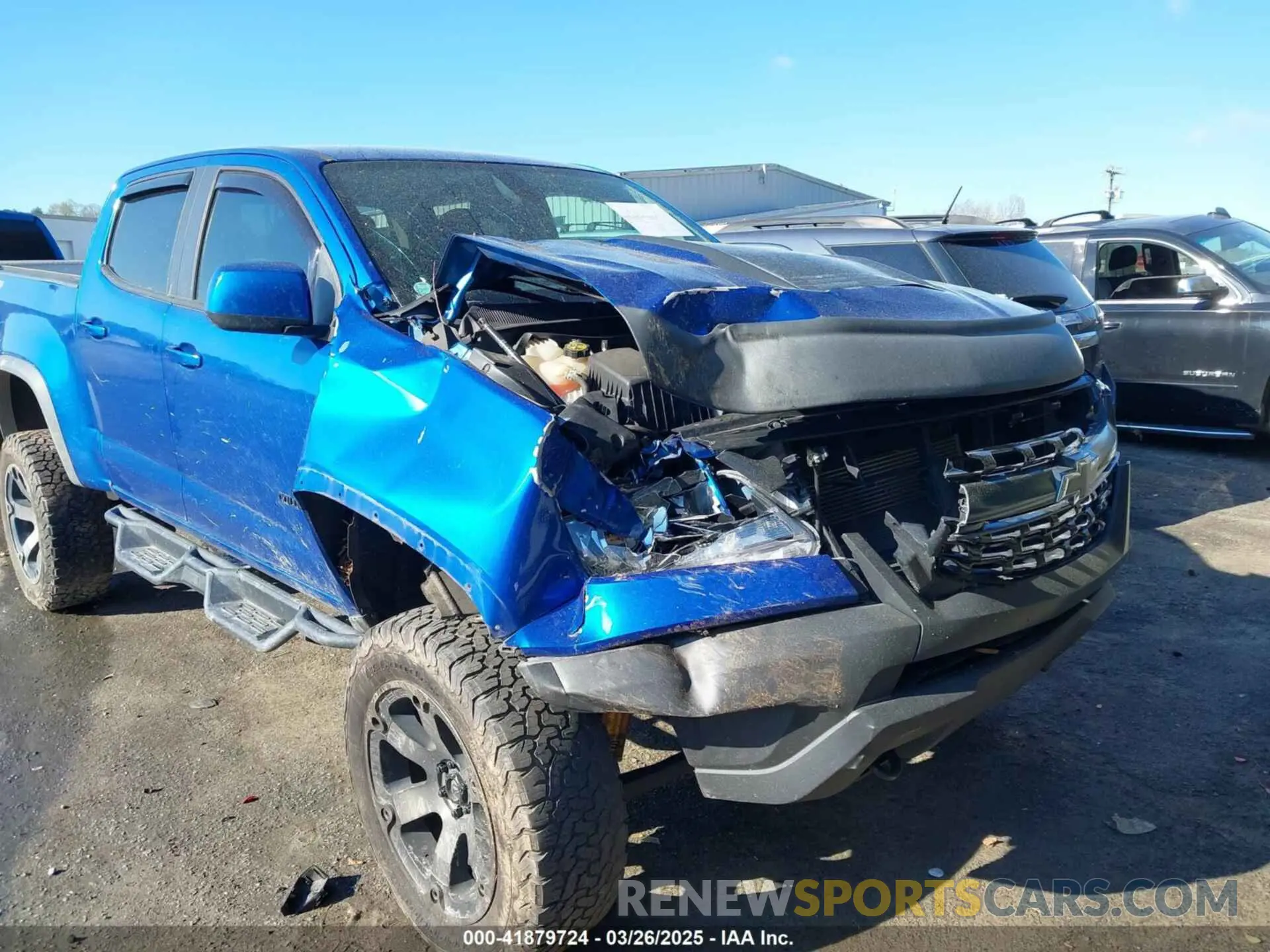6 Photograph of a damaged car 1GCGTEEN5K1279370 CHEVROLET COLORADO 2019