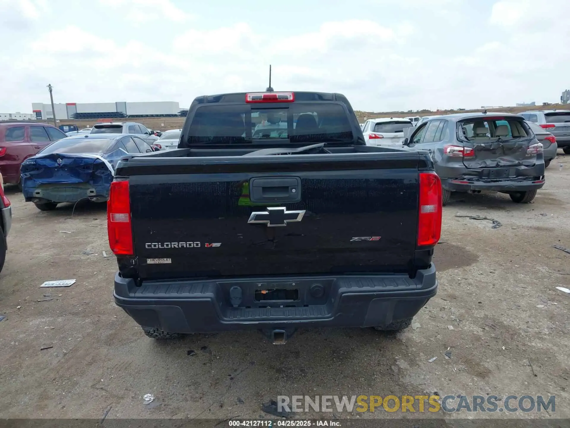 16 Photograph of a damaged car 1GCGTEEN5K1302629 CHEVROLET COLORADO 2019