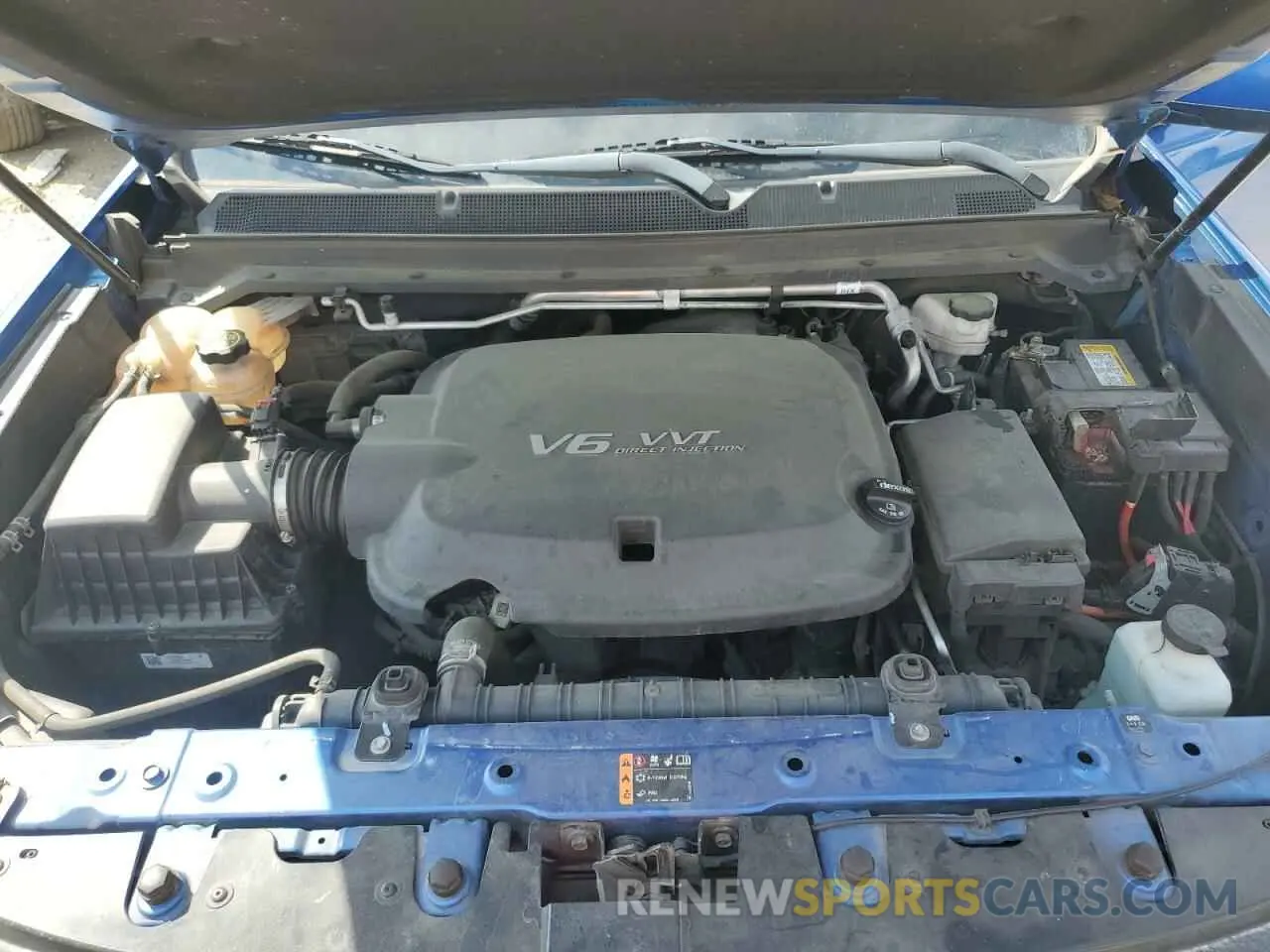 11 Photograph of a damaged car 1GCGTEEN7K1135593 CHEVROLET COLORADO 2019