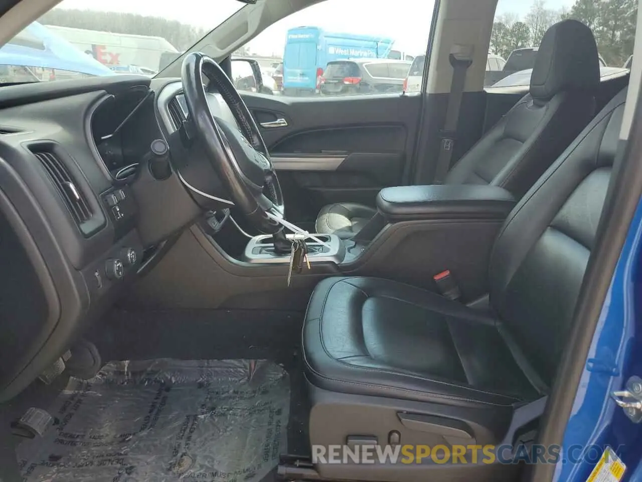 7 Photograph of a damaged car 1GCGTEEN7K1135593 CHEVROLET COLORADO 2019