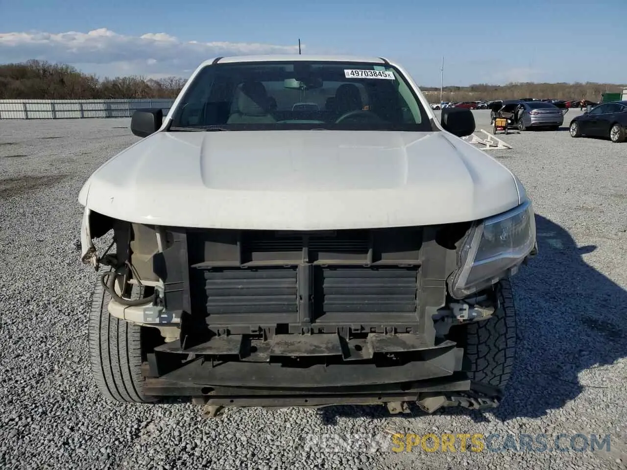 5 Photograph of a damaged car 1GCHSBEA0K1125569 CHEVROLET COLORADO 2019