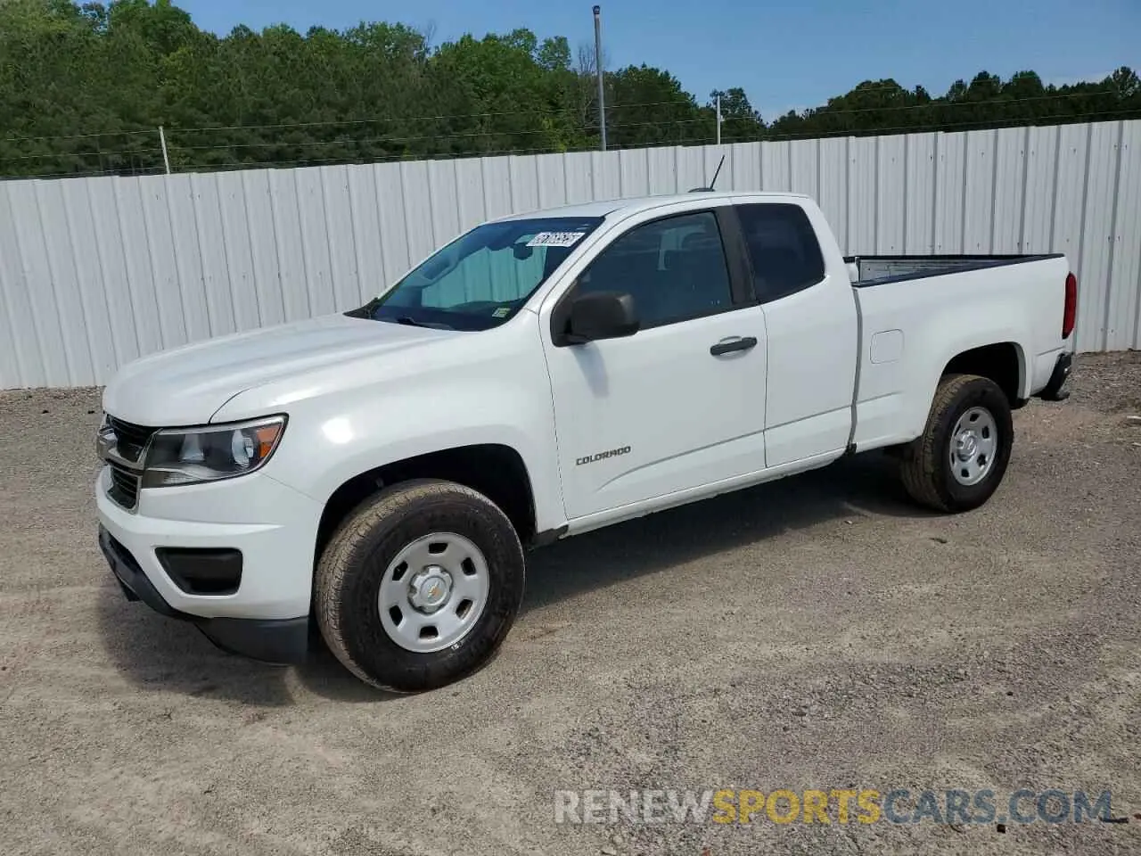 1 Photograph of a damaged car 1GCHSBEA1K1207083 CHEVROLET COLORADO 2019
