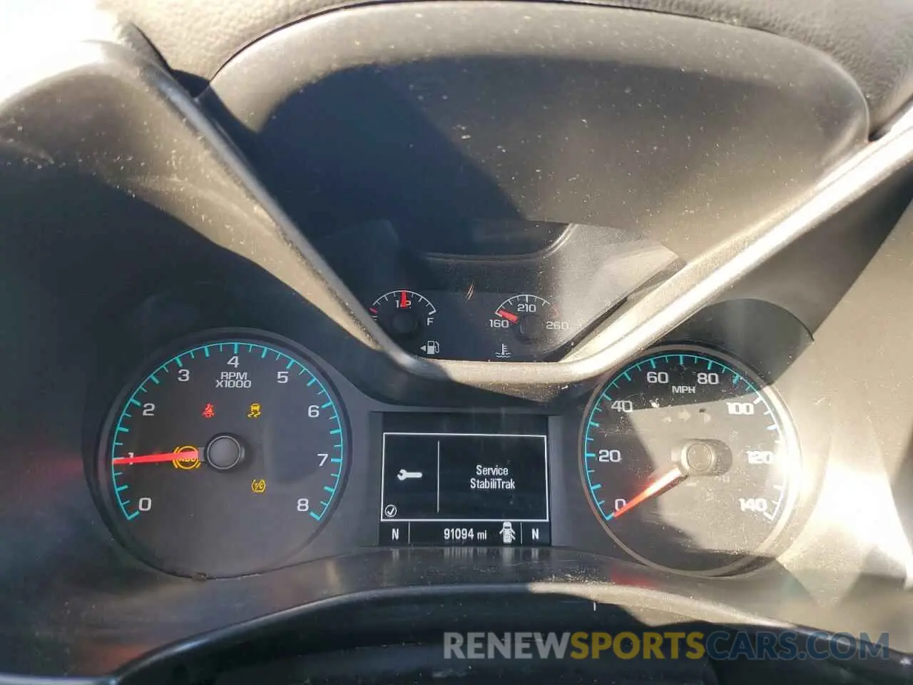 9 Photograph of a damaged car 1GCHSBEA1K1212526 CHEVROLET COLORADO 2019