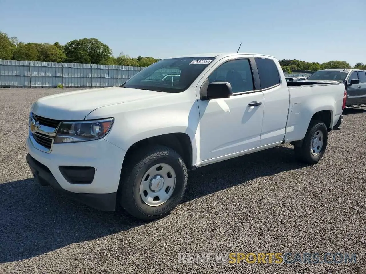 1 Photograph of a damaged car 1GCHSBEA1K1327305 CHEVROLET COLORADO 2019