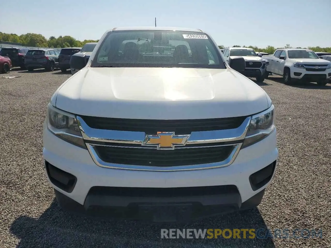 5 Photograph of a damaged car 1GCHSBEA1K1327305 CHEVROLET COLORADO 2019