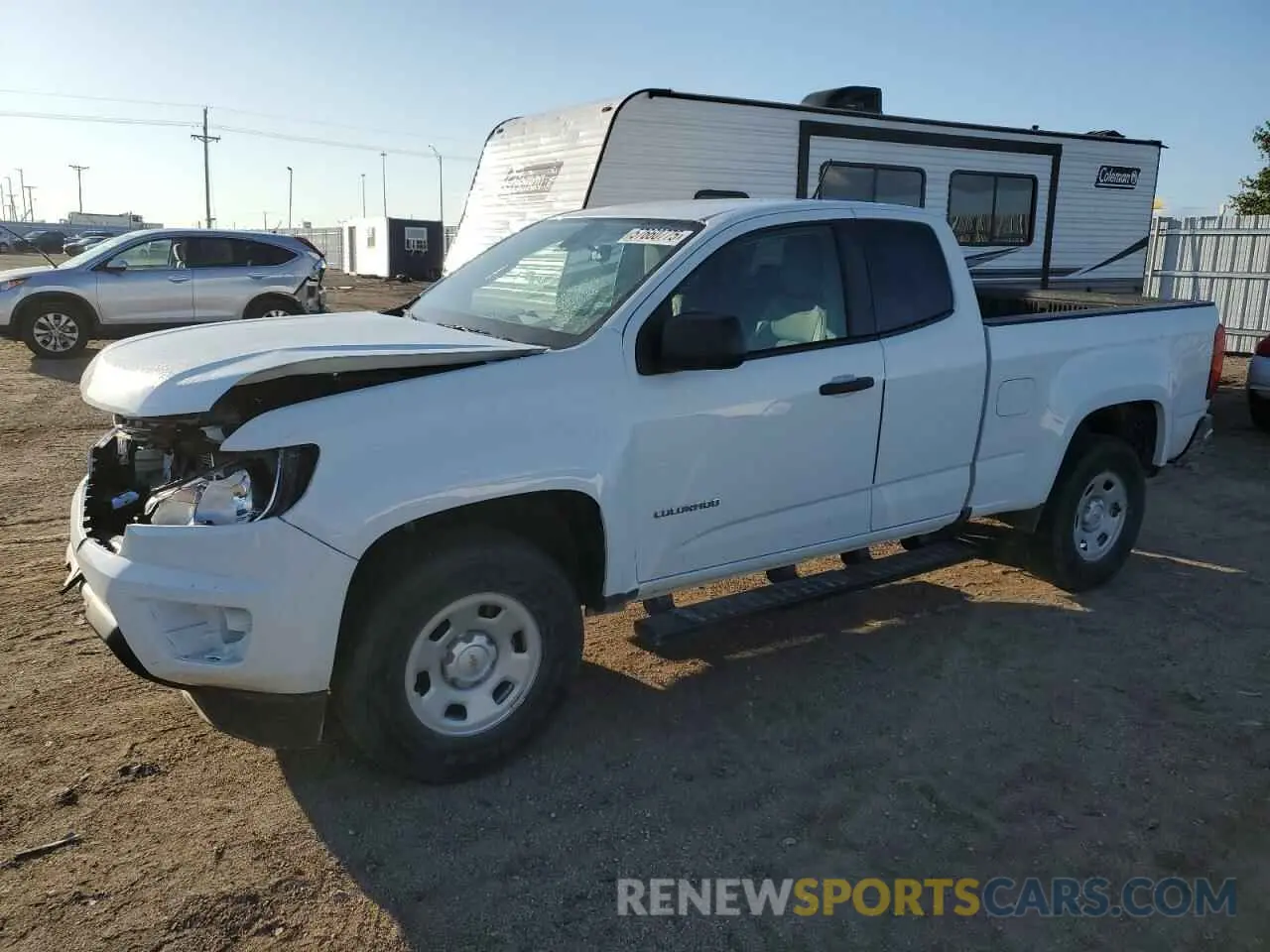 1 Photograph of a damaged car 1GCHSBEA2K1314188 CHEVROLET COLORADO 2019