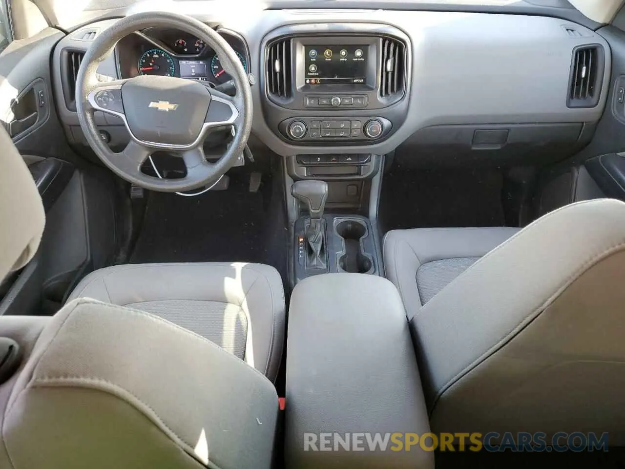 8 Photograph of a damaged car 1GCHSBEA2K1314188 CHEVROLET COLORADO 2019