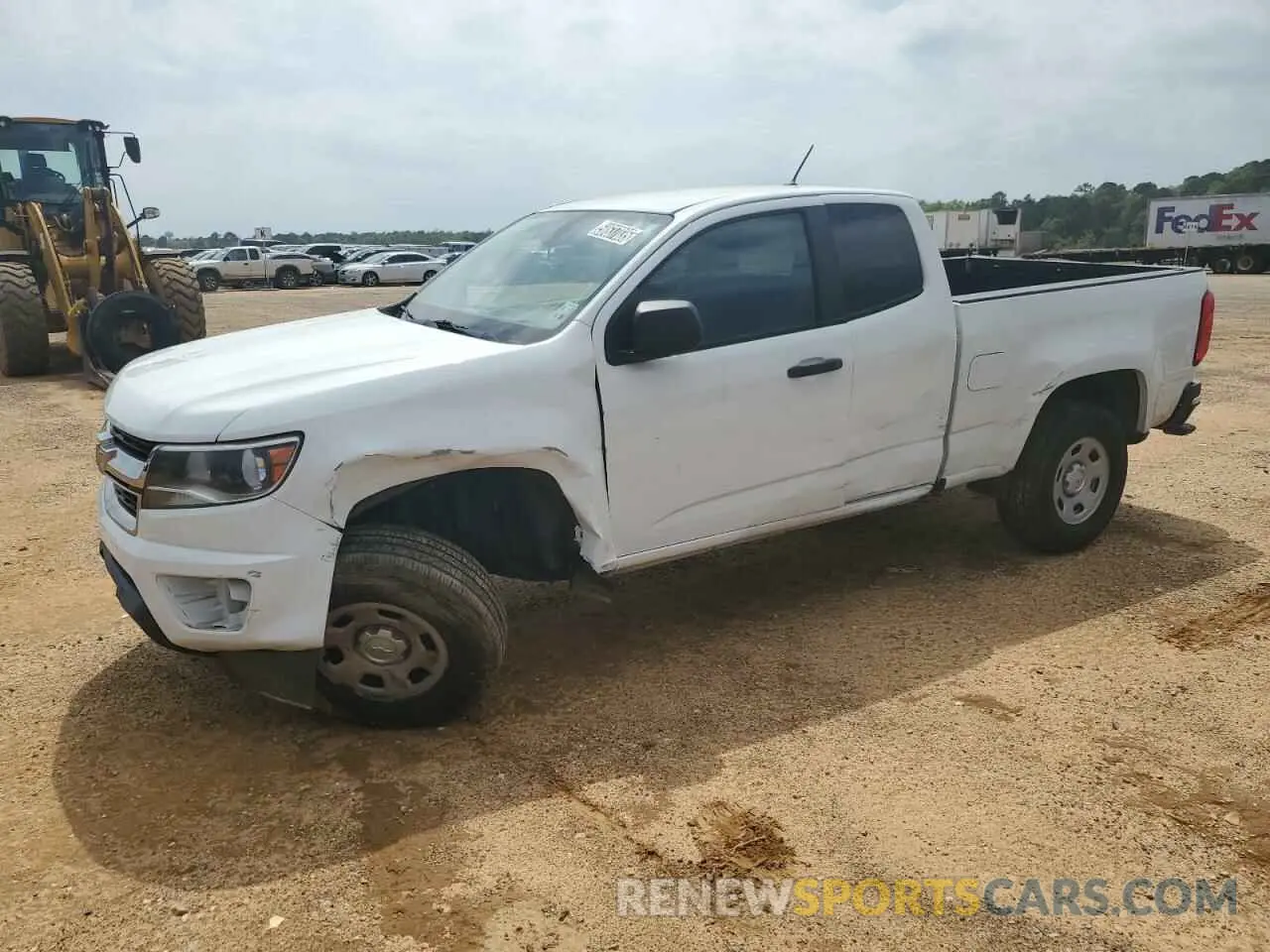 1 Photograph of a damaged car 1GCHSBEA2K1334862 CHEVROLET COLORADO 2019