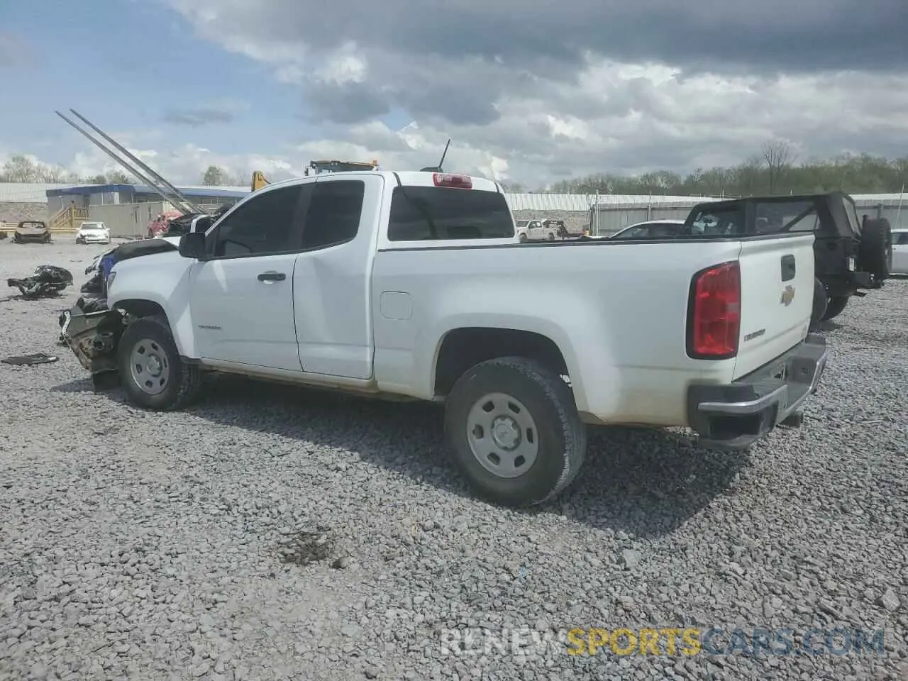 2 Photograph of a damaged car 1GCHSBEA3K1160378 CHEVROLET COLORADO 2019