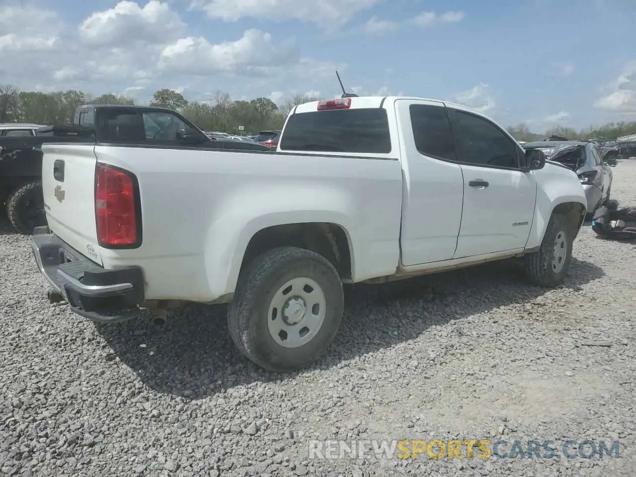 3 Photograph of a damaged car 1GCHSBEA3K1160378 CHEVROLET COLORADO 2019