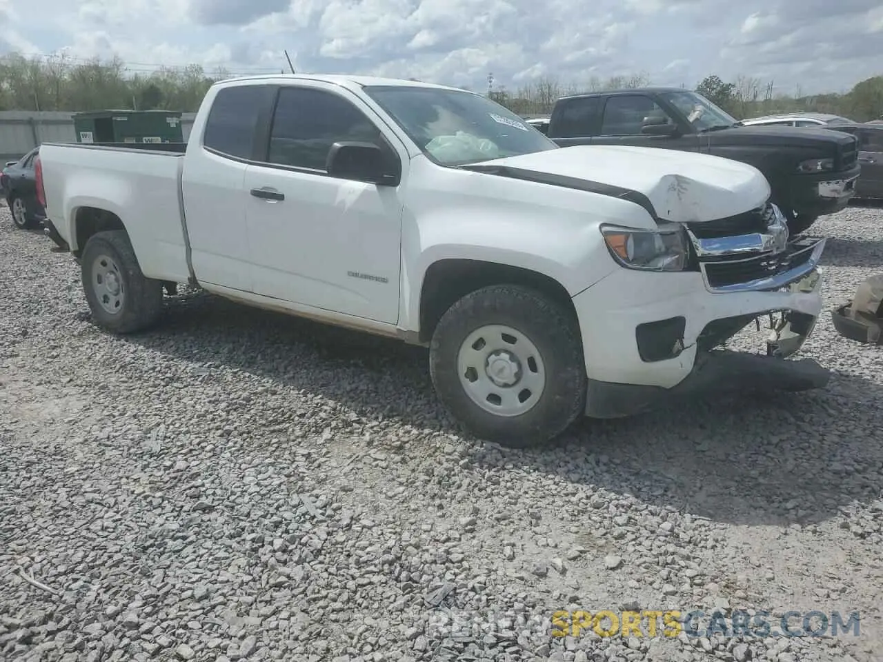 4 Photograph of a damaged car 1GCHSBEA3K1160378 CHEVROLET COLORADO 2019