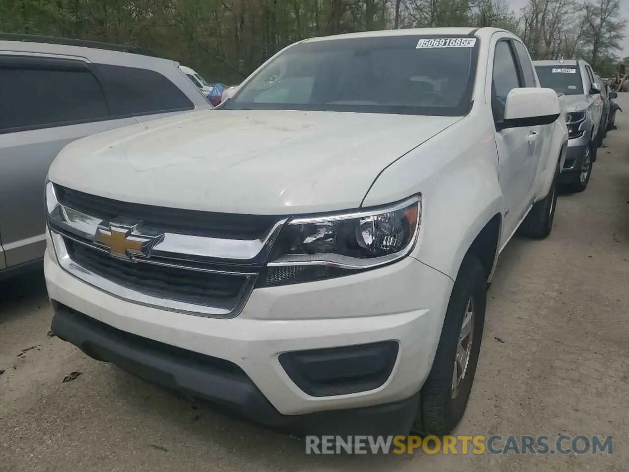 1 Photograph of a damaged car 1GCHSBEA3K1203049 CHEVROLET COLORADO 2019